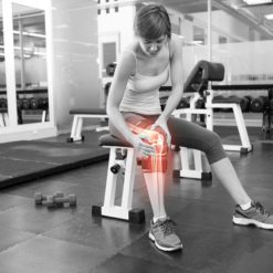 Alternative view of Elastische Kniebandage mit Kompressionseffekt