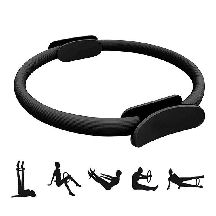 Pilates Circle Widerstandsring (38x3cm) - Schwarz