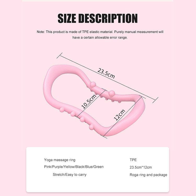 Yoga Ring Pilates Circles - Rosa – Bild 5