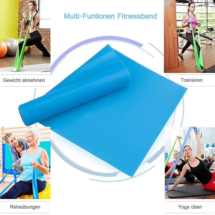 NitroSport FitnessBand 2m (Blau) – Bild 7