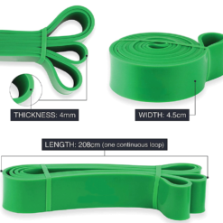 Alternative view of Fitnessband, Widerstandsband (Grün)