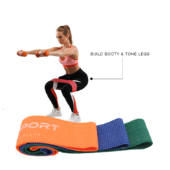 Fitnessbänder Stoffbänder - 3er Set